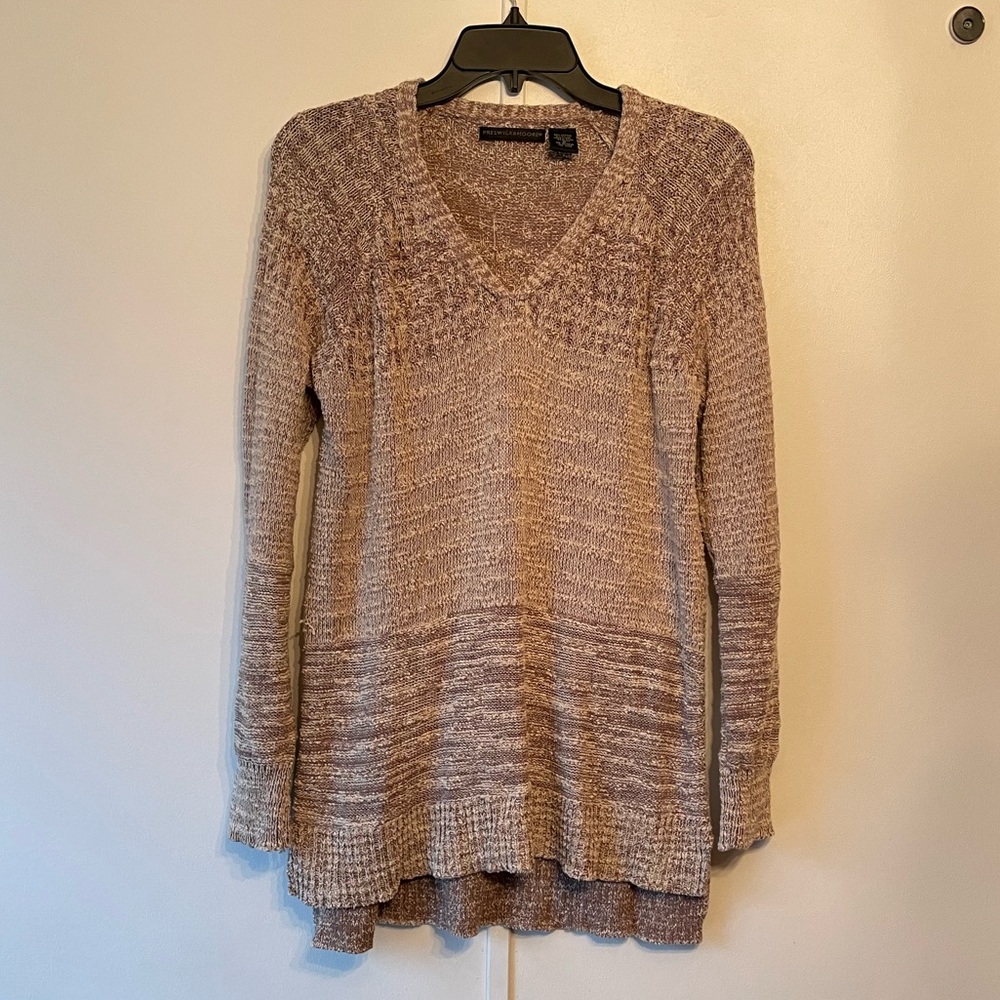 Preswick & Moore crochet sweater SZ M